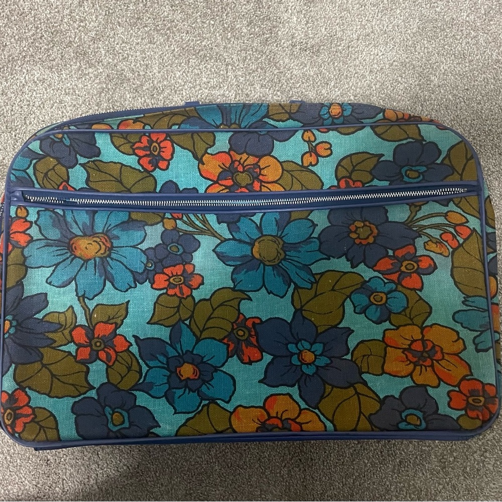 Vintage 60s/70s travel bag